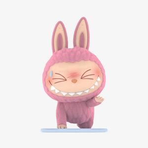 Labubu New Open Box Lazy Yoga Series Sweating Figure THE MONSTERS Pop Mart